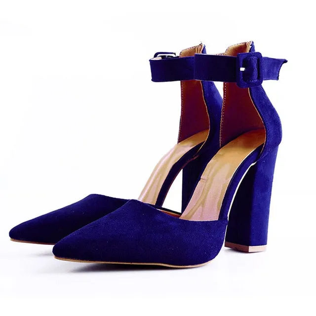 2020 Sexy Classic High Heels Women's Sandals Summer Shoes Ladies Strappy Pumps Platform Heels Woman Ankle Strap Shoes