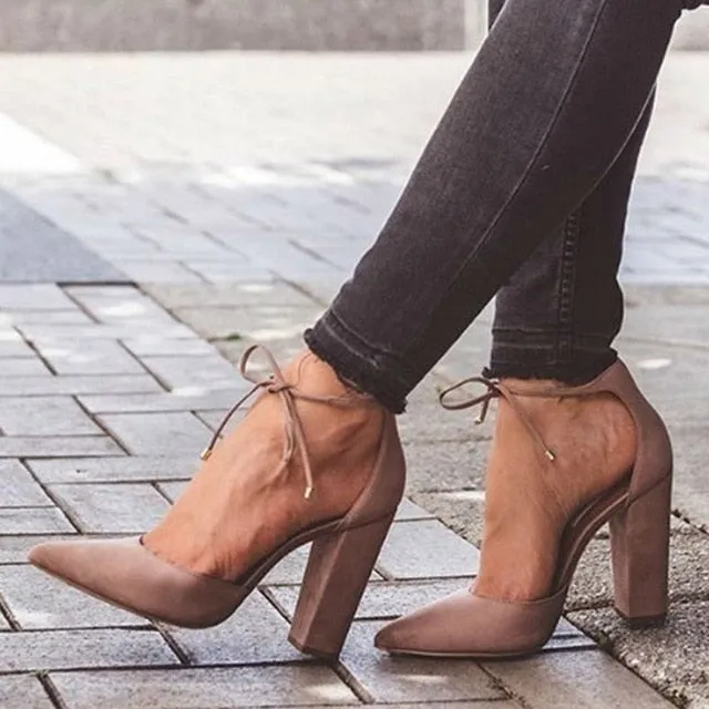 2020 Sexy Classic High Heels Women's Sandals Summer Shoes Ladies Strappy Pumps Platform Heels Woman Ankle Strap Shoes