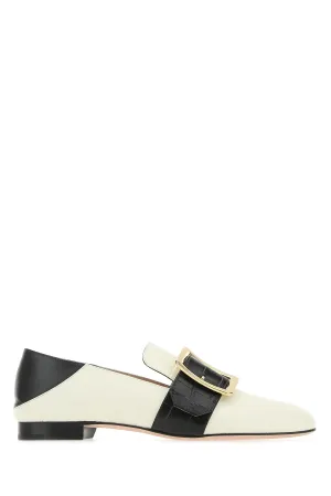 Bally Two Tone Janelle Loafers