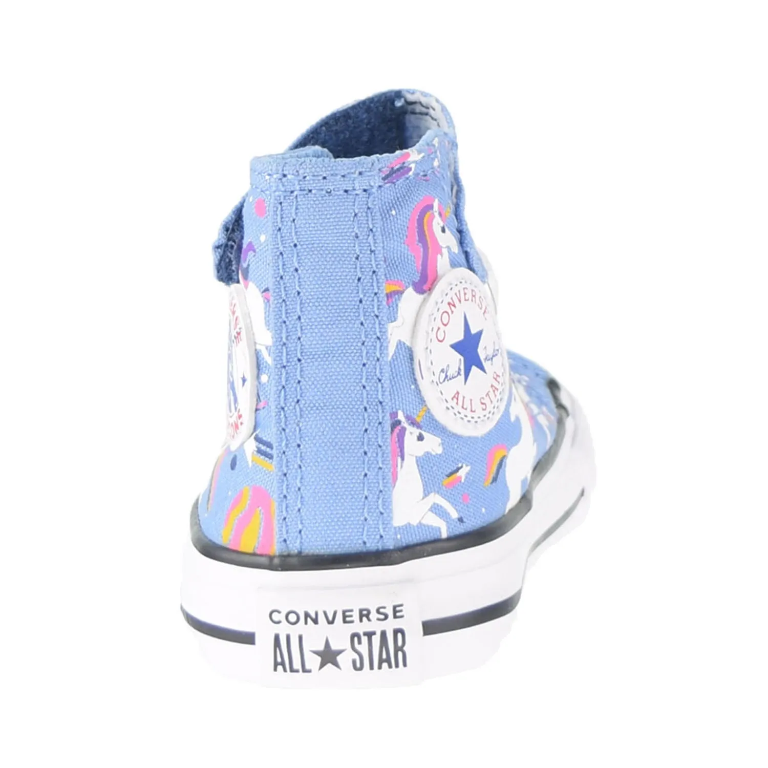 Converse Chuck Taylor All Star Unicorns Hook And Loop Hi Toddler Shoes Blue