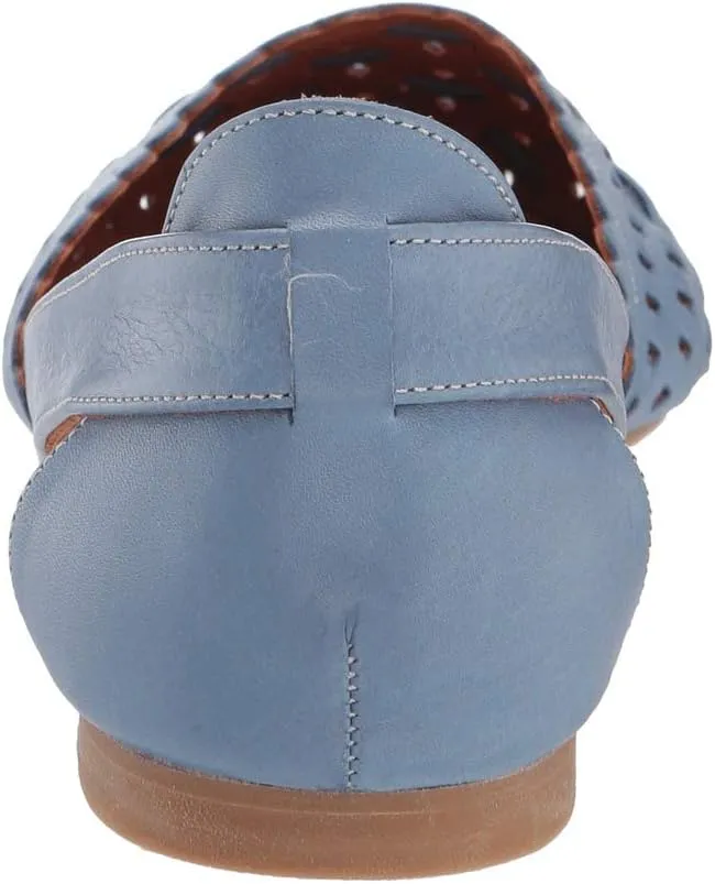 Delorse Spring Step Ballerinas, Denim Blue