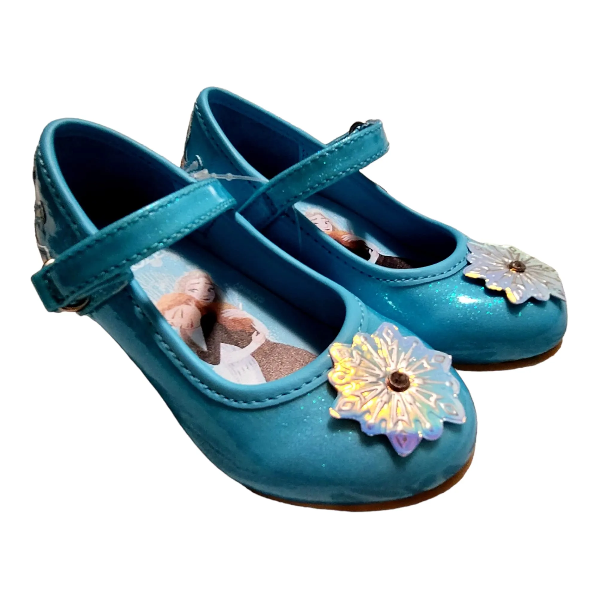 Disney Frozen 2 Blue Girl's Heel Dress Shoe (Toddler/Little Kid)