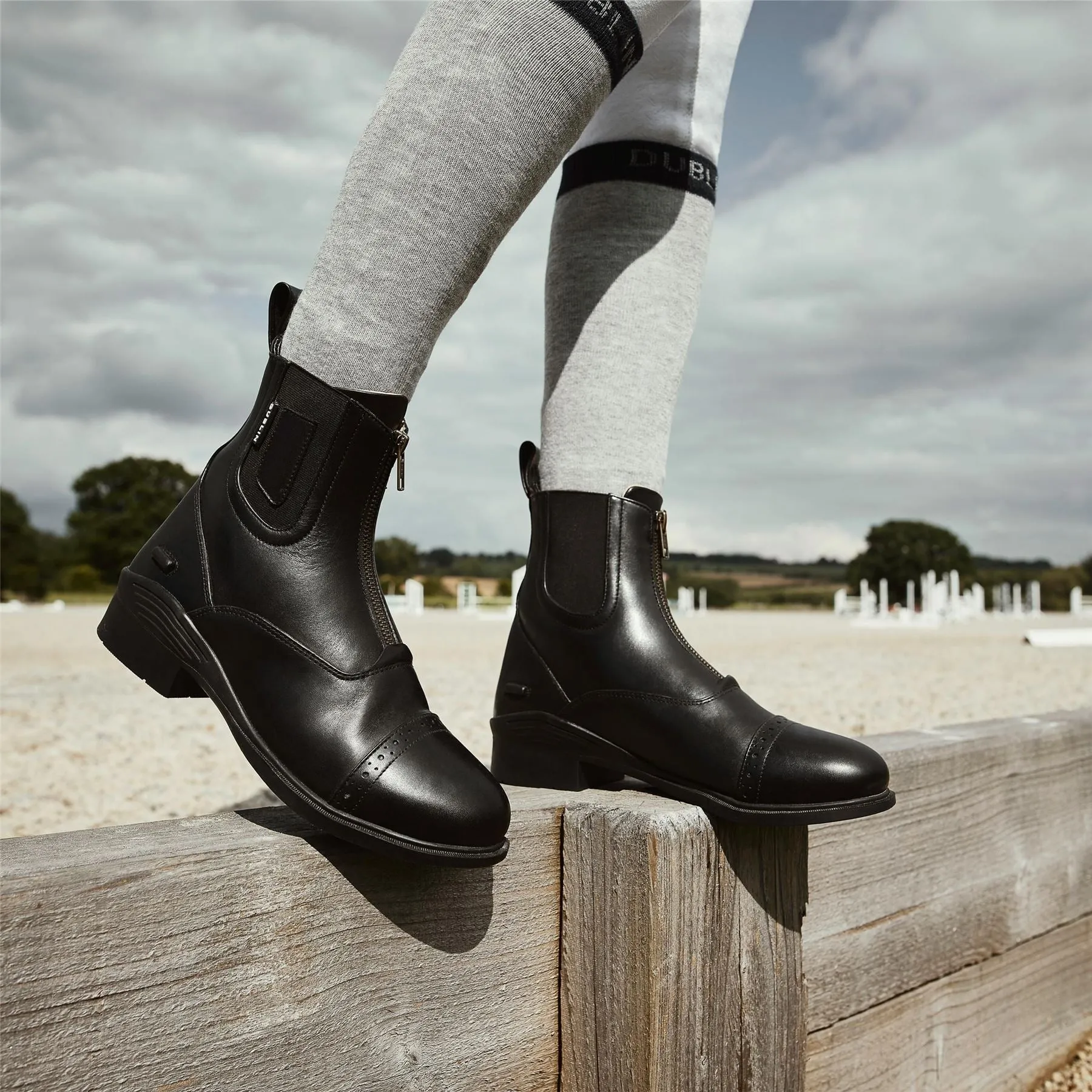 Dublin Evolution Zip Front Paddock Boots