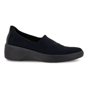 ECCO  Soft 7 Wedge Textile - Black Black