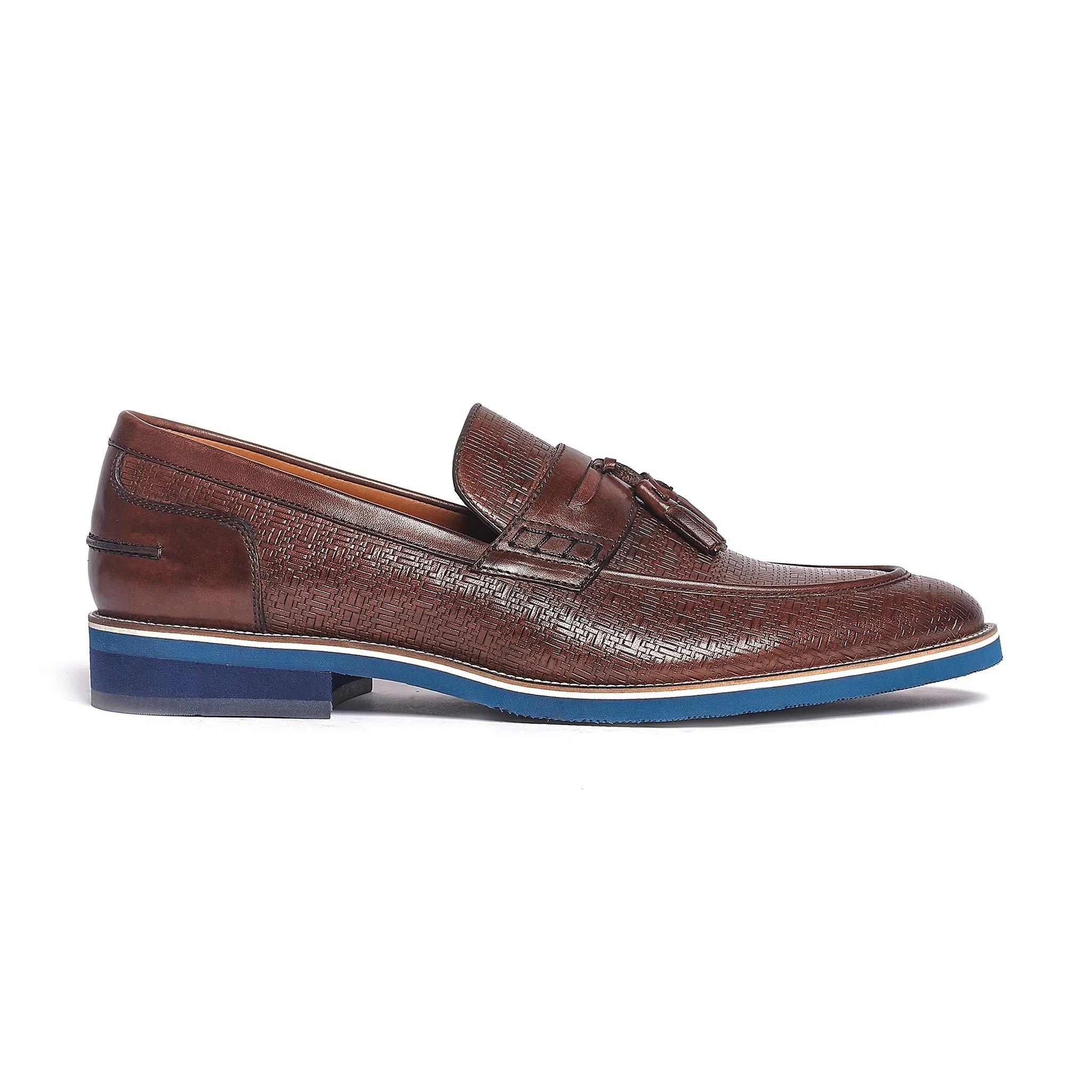 Garcia Tassel Loafer // Brown