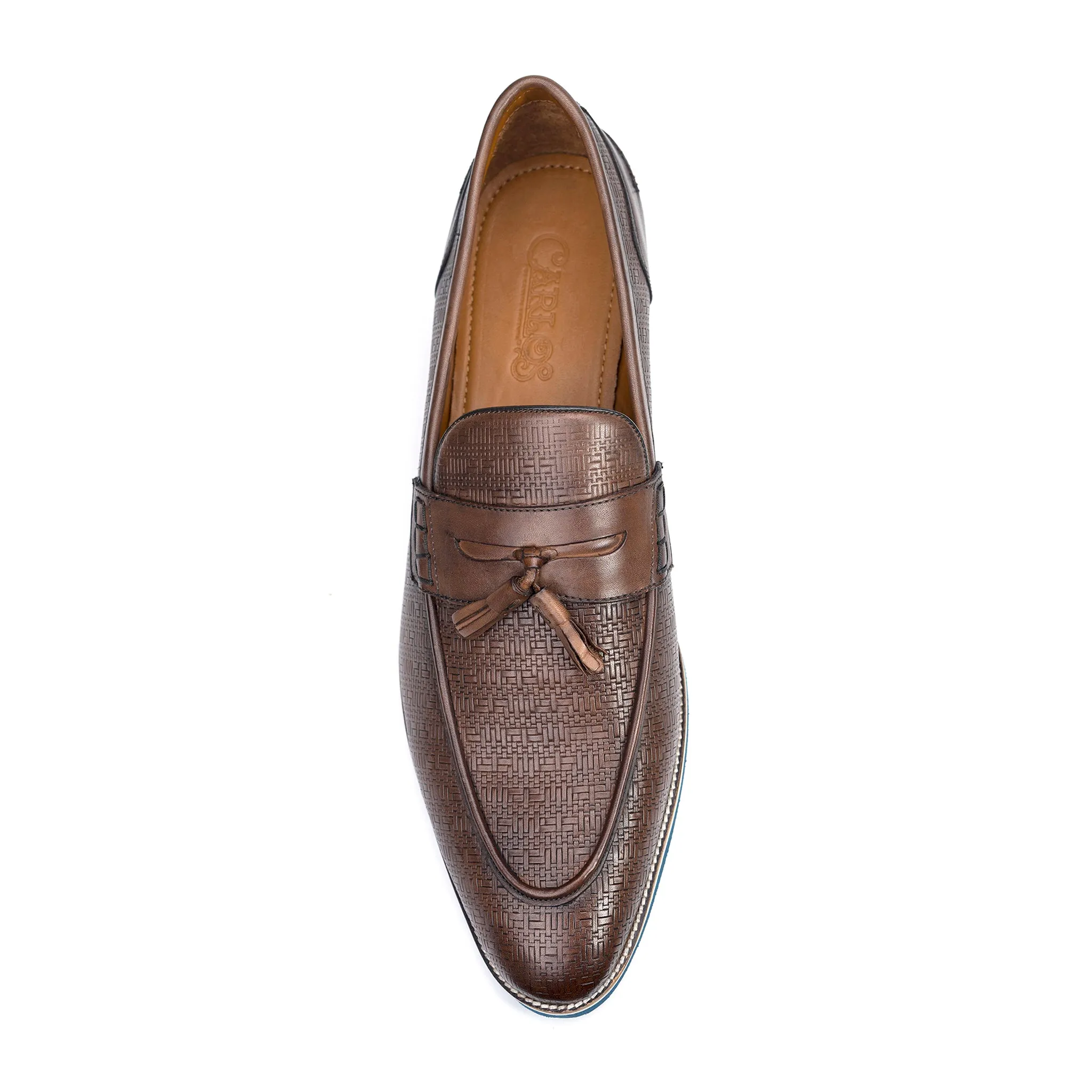 Garcia Tassel Loafer // Brown
