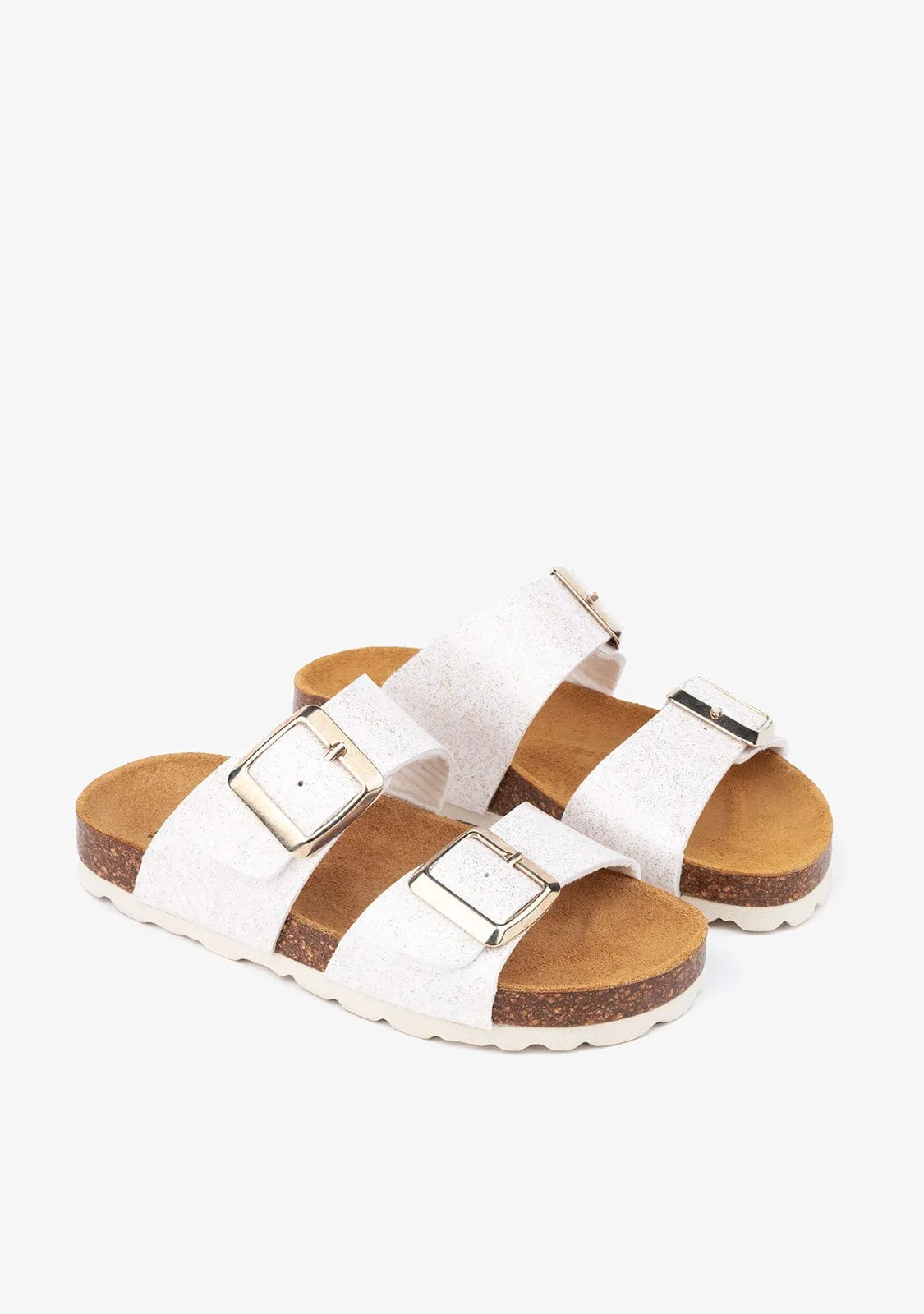 Girl's Platinum Orion Bio Sandals