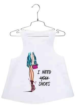 I Need Shoes Racerback