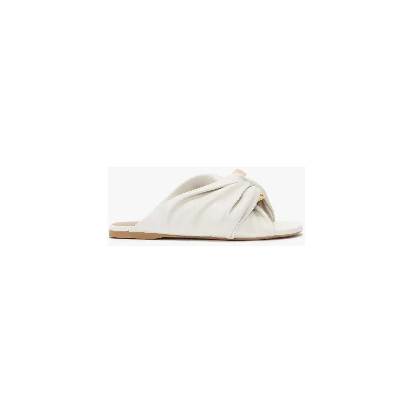 JW ANDERSON CORNER LEATHER FLATS
