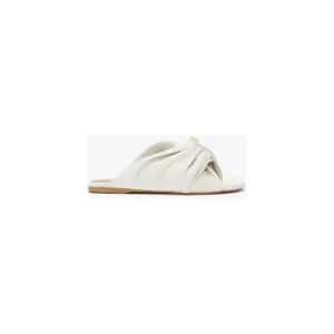 JW ANDERSON CORNER LEATHER FLATS