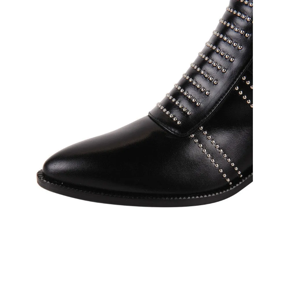 Luxury Black Leather Jon Josef Ankle Boot