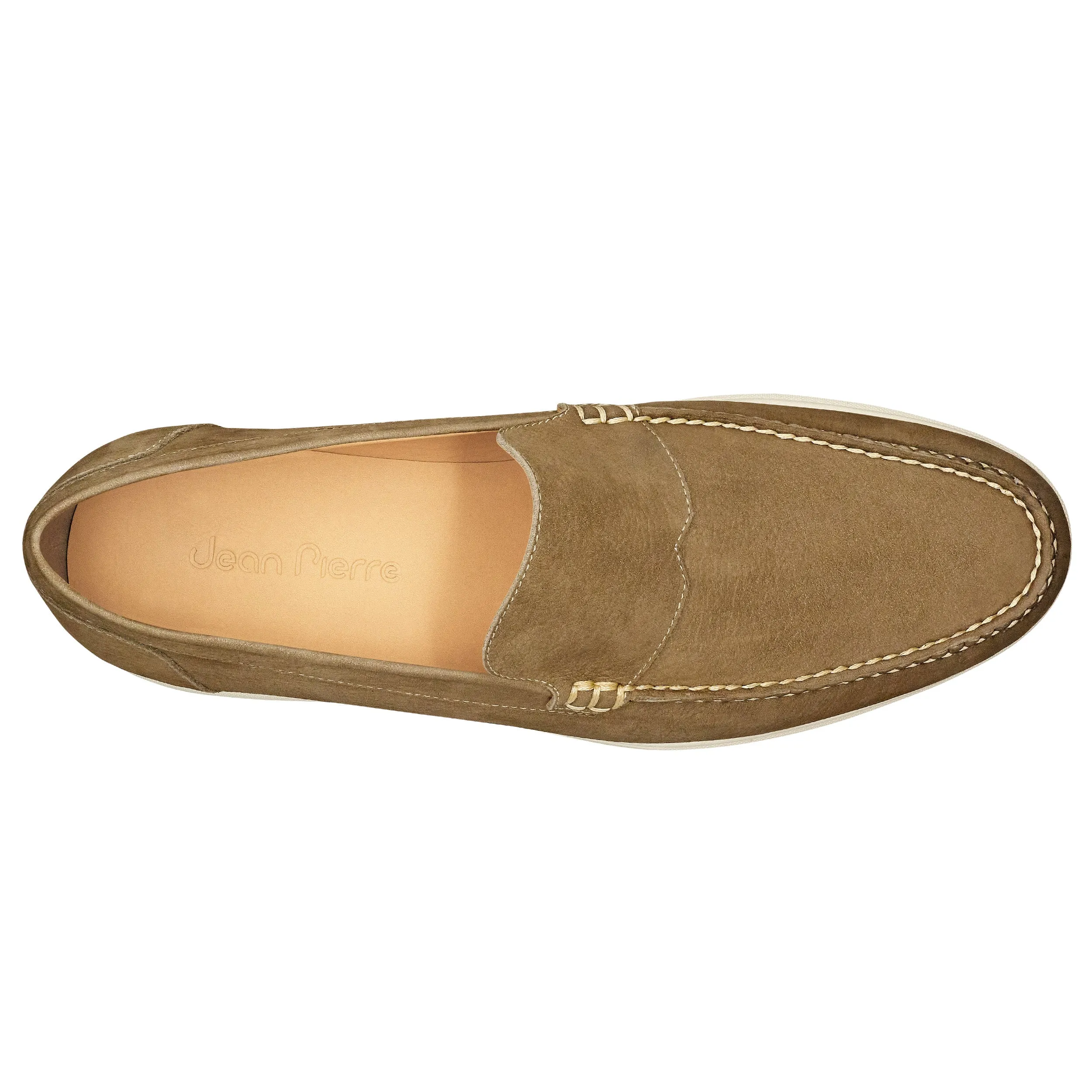 Men´s green suede loafers