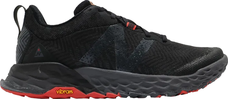 New Balance Fresh Foam Hierro v6 'Black Red' sneakers, black