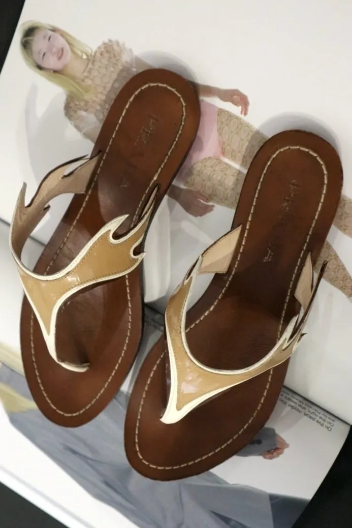 Prada Flame Sandals