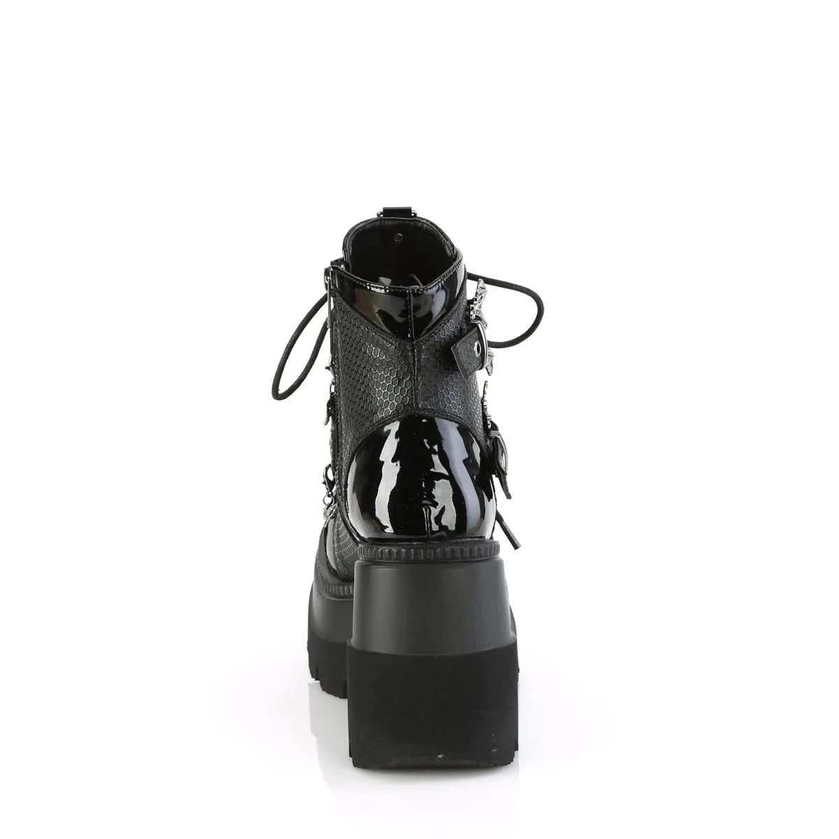 SHAKER-66 Demoniacult Alternative Footwear Women's Ankle Boots