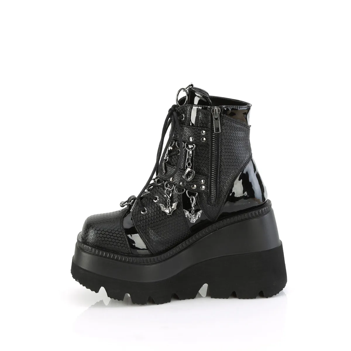SHAKER-66 Demoniacult Alternative Footwear Women's Ankle Boots